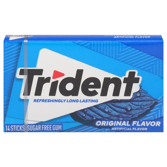 Trident Sugar Free Original Flavor Gum 14 ea