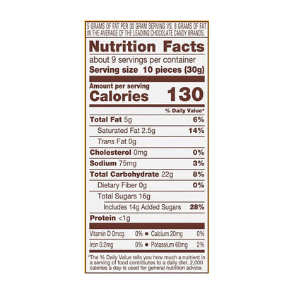 MILK DUDS Chocolate and Caramel Candy, Halloween, 10 oz, Carton