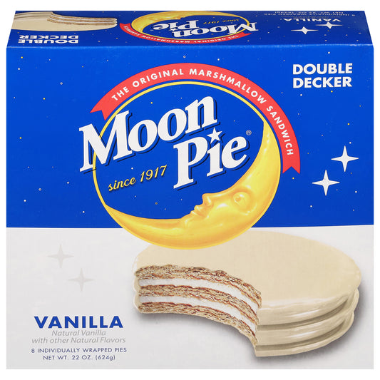 Moon Pie Double Decker Vanilla Pies 8 ea