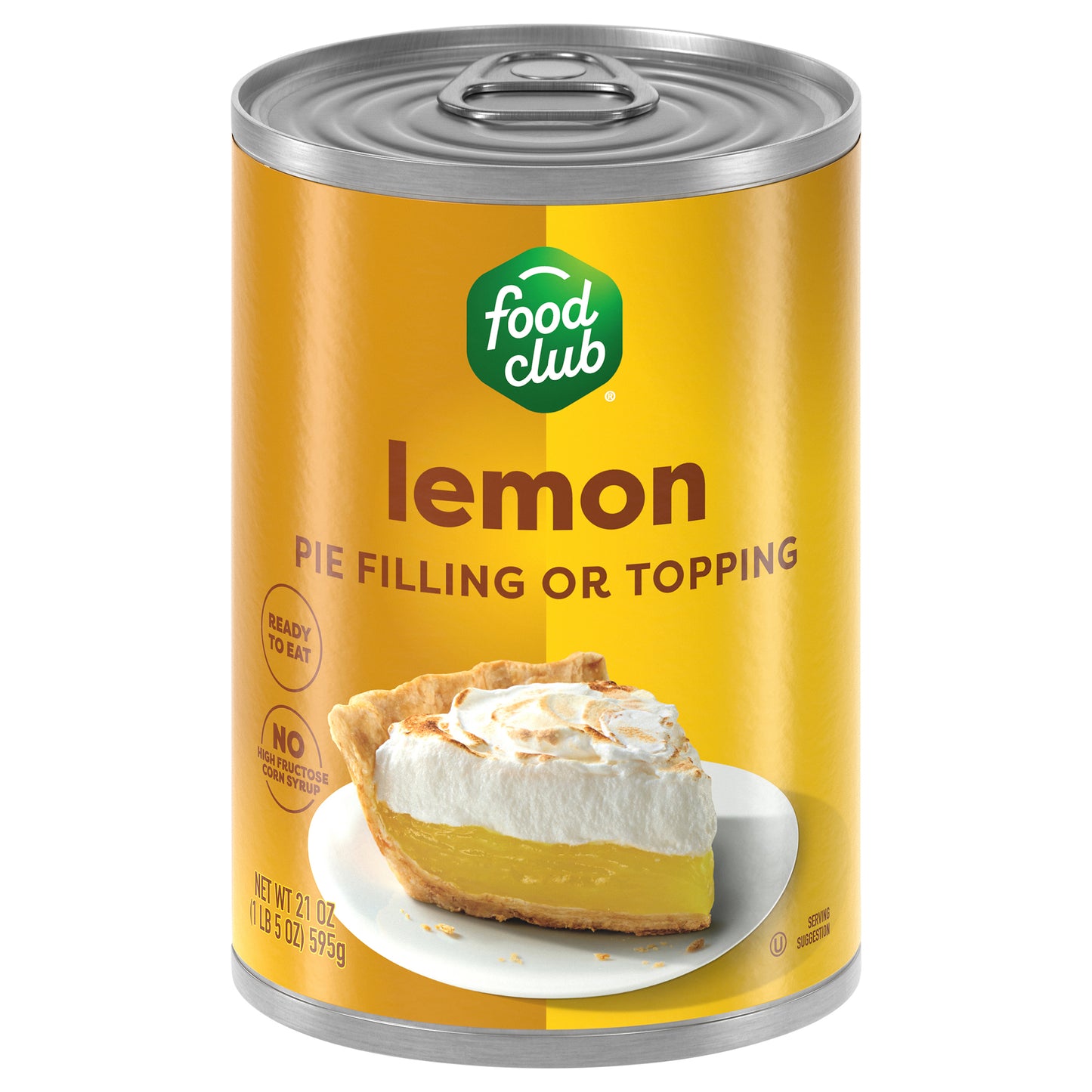 Food Club Lemon Pie Filling or Topping 21 oz