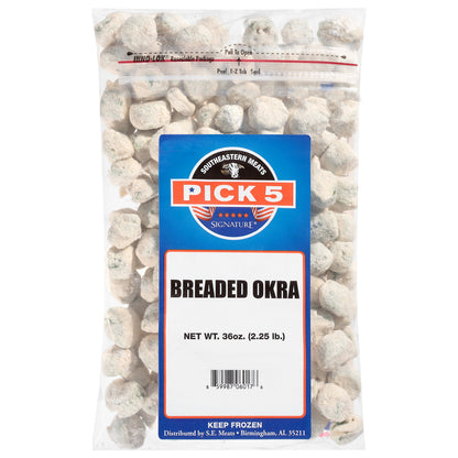 Pick 5 Signature Breaded Okra 36 oz