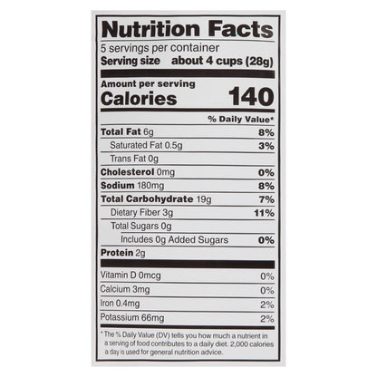 Crav'n Flavor Sea Salt Popcorn 5 oz