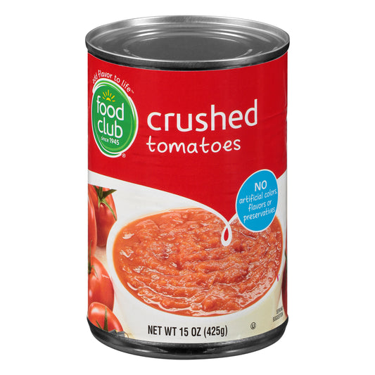Food Club Crushed Tomatoes 15 oz