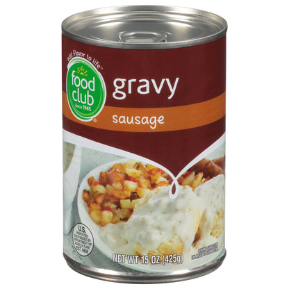 Food Club Sausage Gravy 15 oz