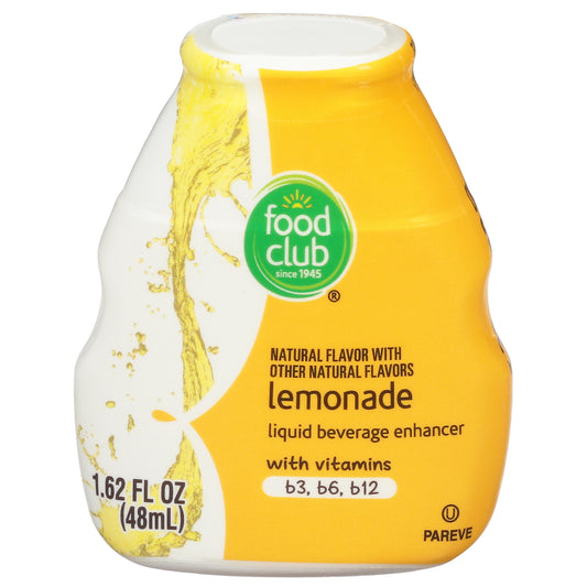 Food Club Lemonade Liquid Beverage Enhancer 1.62 fl oz