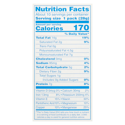 Planters Salted Peanuts 10 - 1 oz Packs