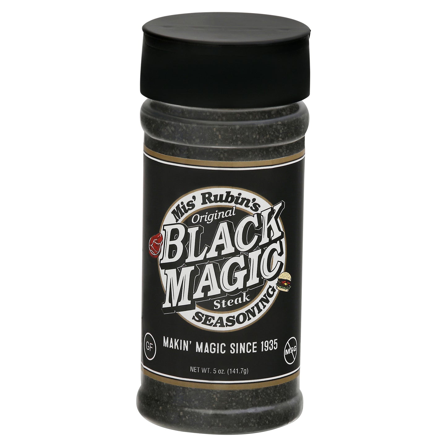 Mis' Rubin's Original Black Magic Steak Seasoning 5 oz Bottle