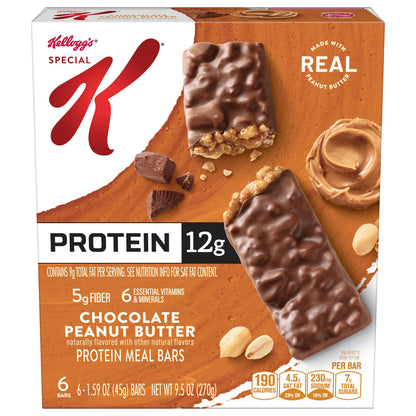 Special K Bar Protein Meal Bars Chocolate Peanut Butter