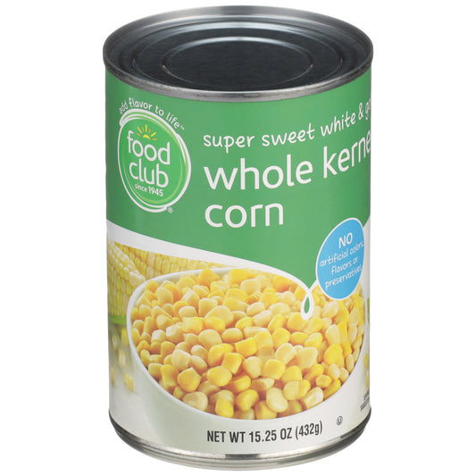 Super Sweet White & Gold Whole Kernel Corn