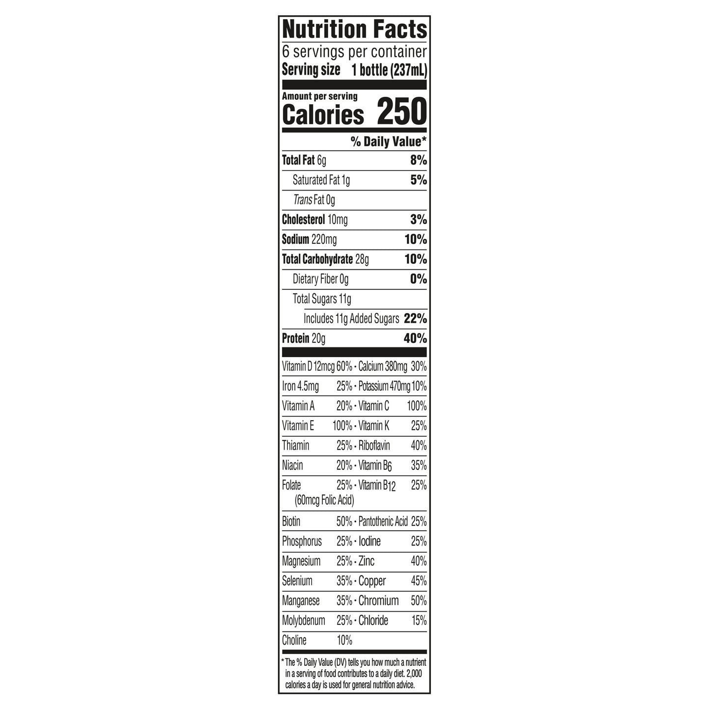 Boost High Protein Rich Chocolate Balanced Nutritional Drink 6 - 8 fl oz Bottles