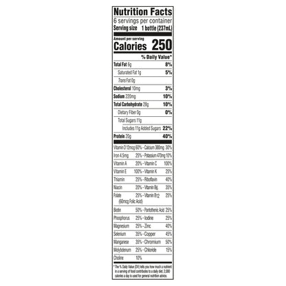 Boost High Protein Rich Chocolate Balanced Nutritional Drink 6 - 8 fl oz Bottles