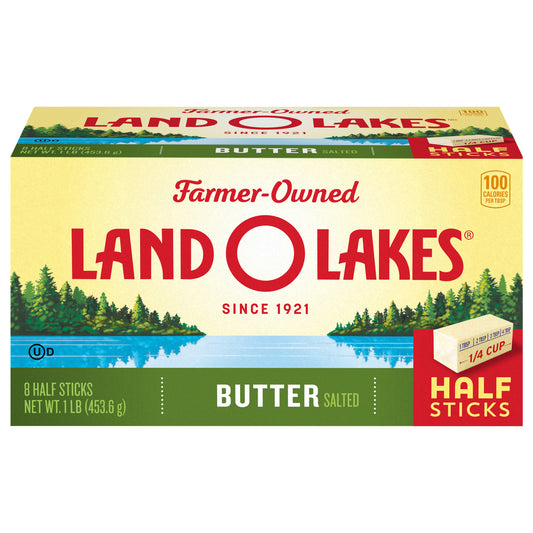 Land O Lakes Half Sticks Salted Butter 8 ea