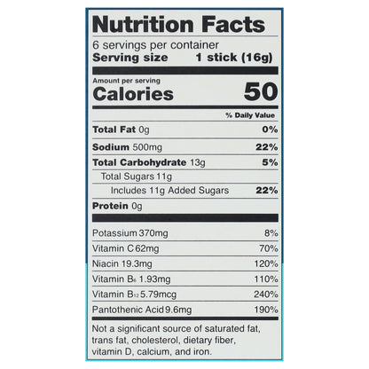 Liquid I.V. Hydration Multiplier Popsicle Firecracker Electrolyte Drink Mix 6 - 0.56 oz Sticks