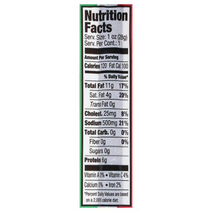Bridgford Gluten Free! Salami 1 oz