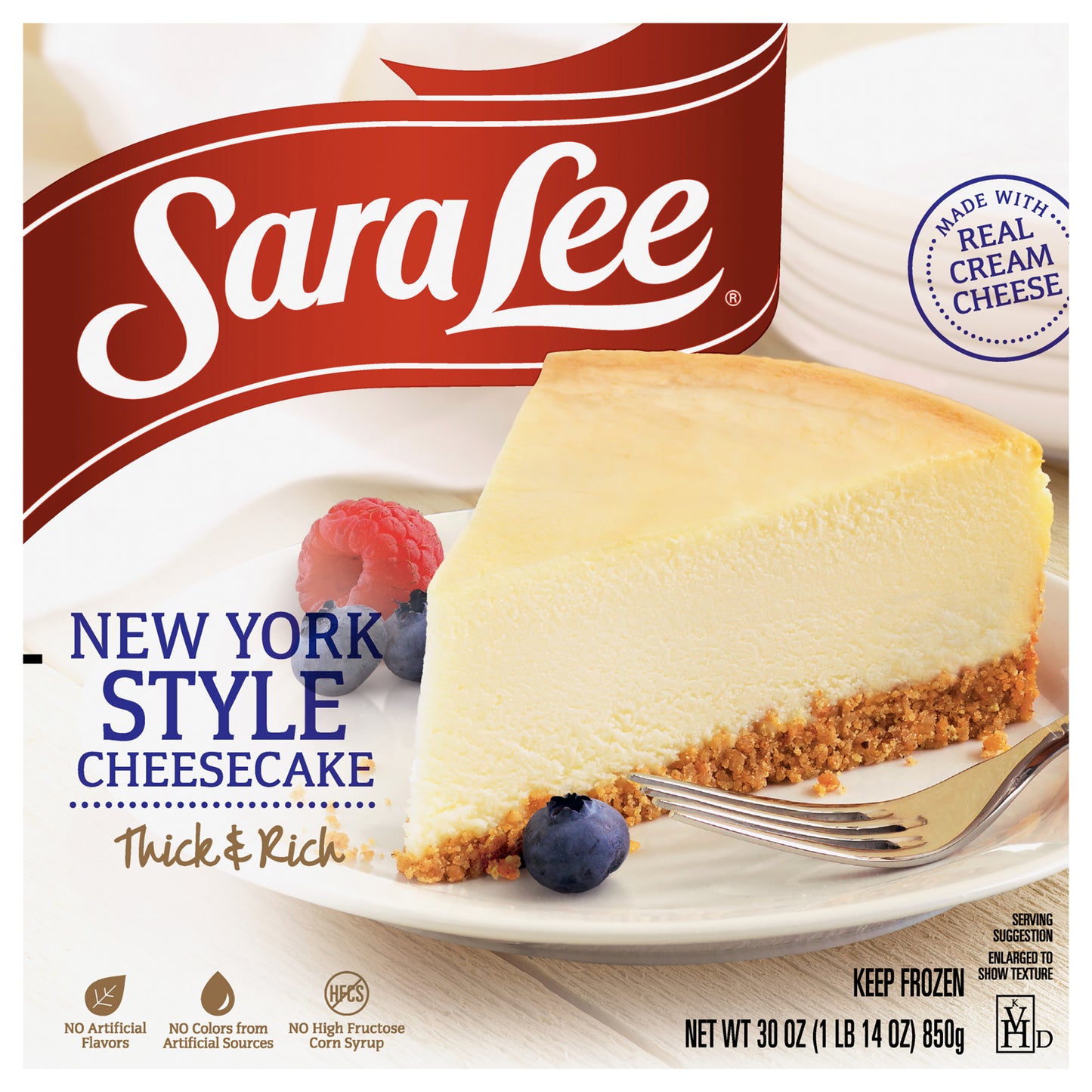 Sara Lee® New York Style Cheesecake 7" Classic 30oz