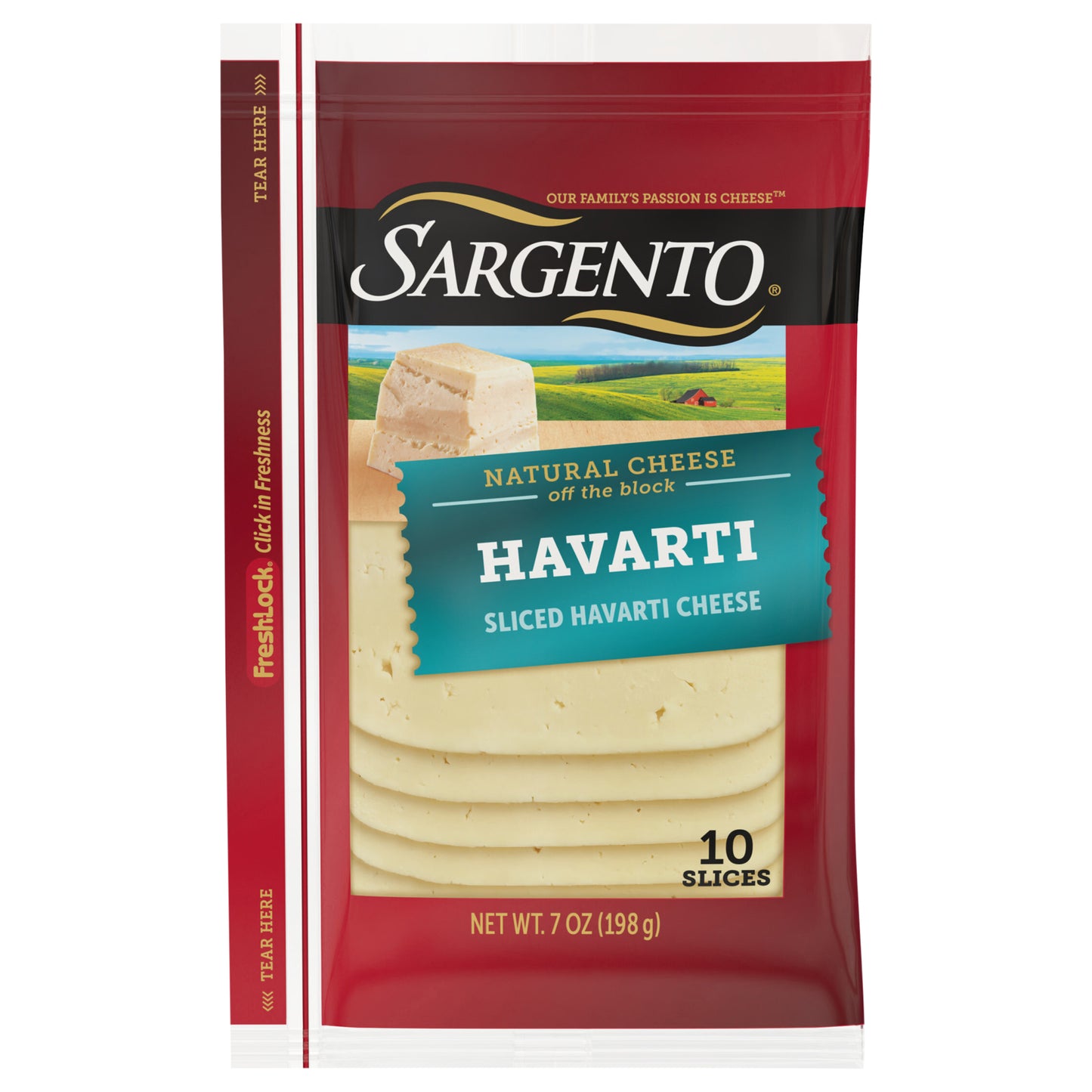 Sargento® Sliced Havarti Natural Cheese, 10 slices