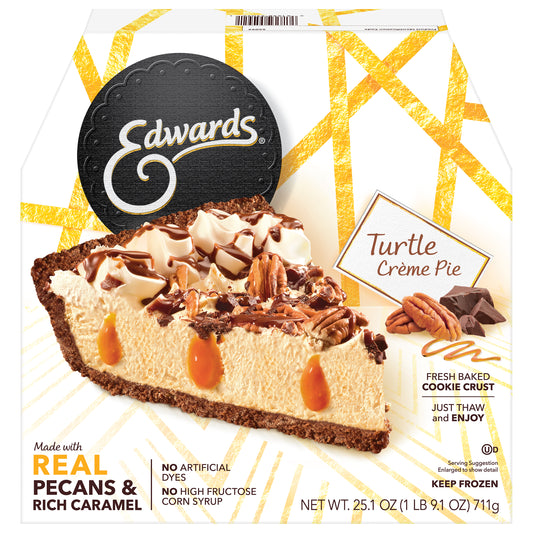 Edwards Turtle Creme Pie 25.1 oz
