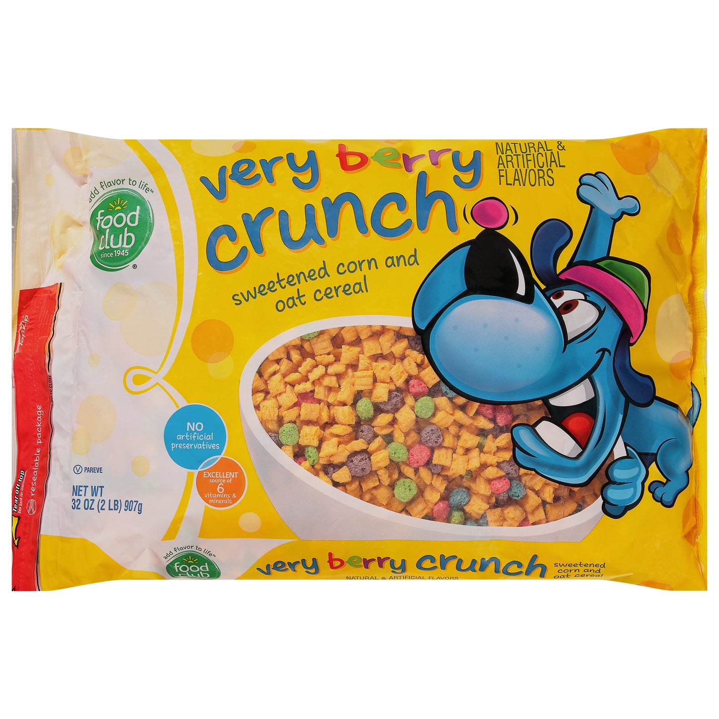 Food Club Very Berry Crunch Cereal 32 oz