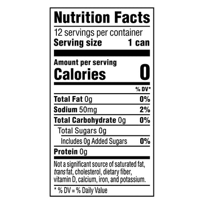 Mtn Dew Baja Blast Zero Sugar DEW Natural & Artificial Tropical Lime Flavor 12 Fl Oz 12 Count