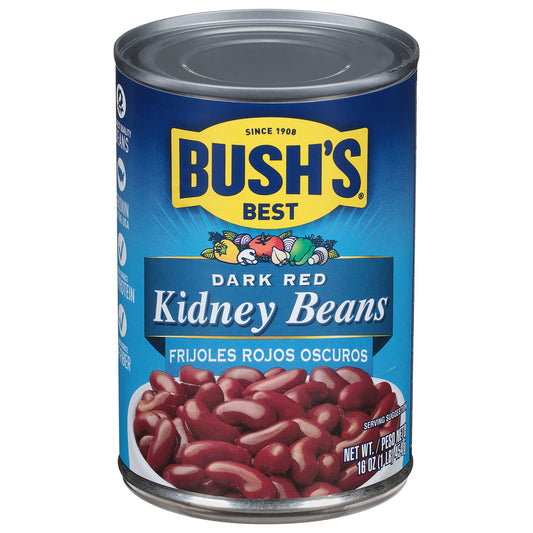 Bush's Best Dark Red Kidney Beans 16 oz
