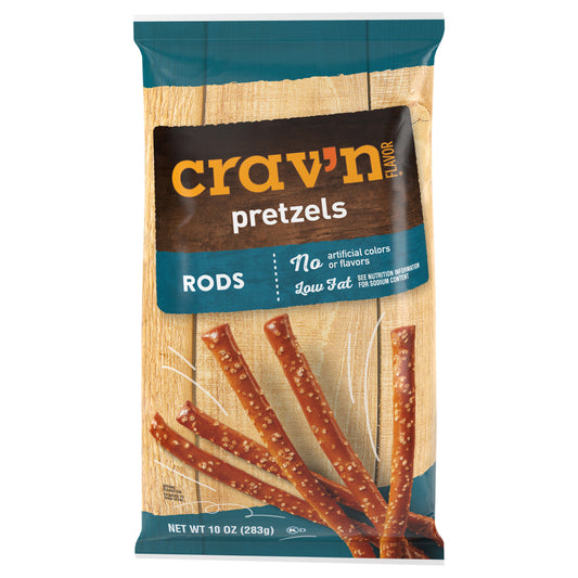 Crav'n Flavor Rods Pretzels 10 oz