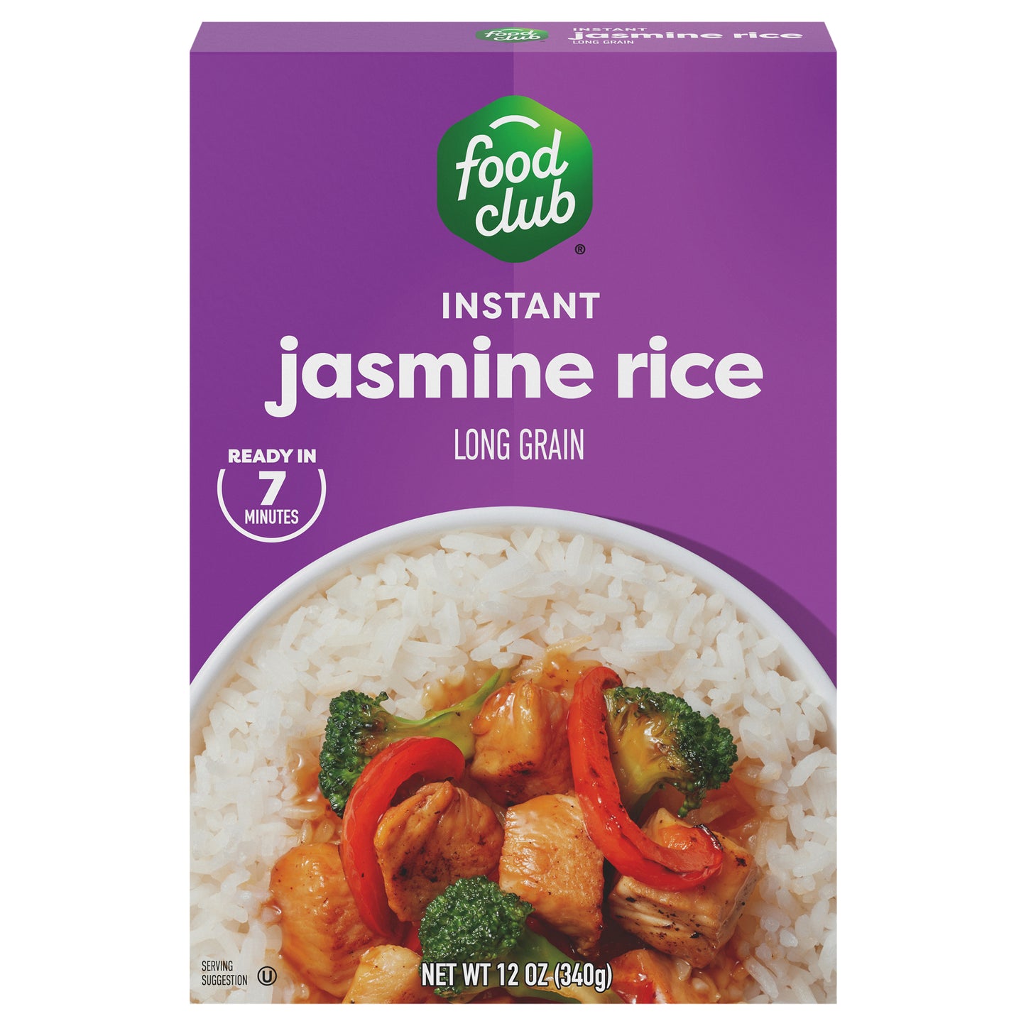 Food Club Instant Long Grain Jasmine Rice 12 oz