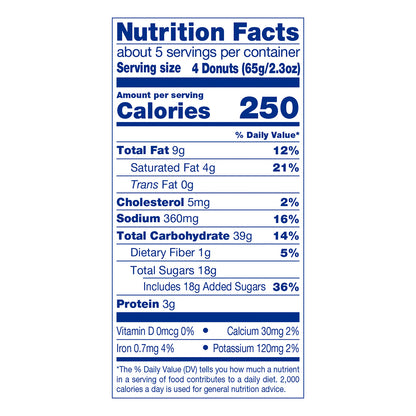 Tastykake Salted Caramel Flavored Mini Donuts, Seasonal Selects, 11.5 oz. bag