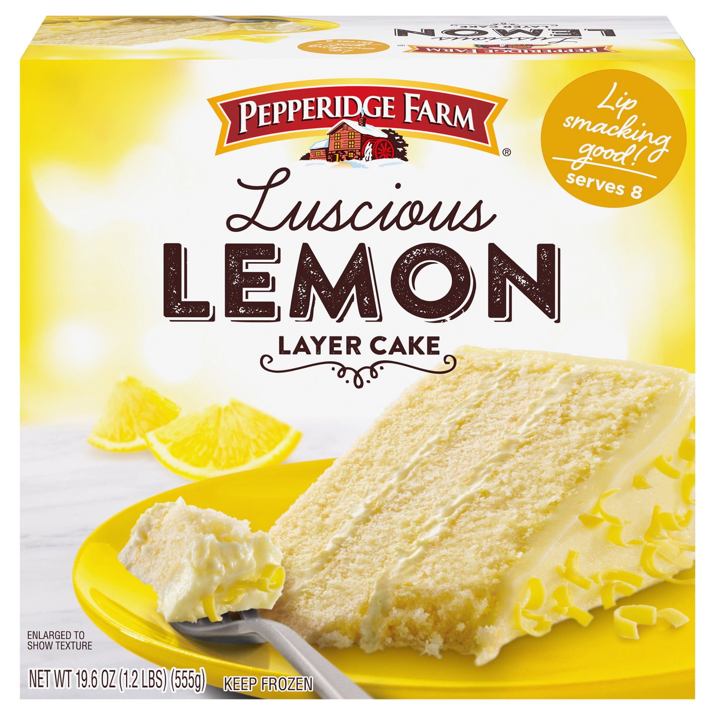 Pepperidge Farm Luscious Lemon Layer Cake 19.6 oz