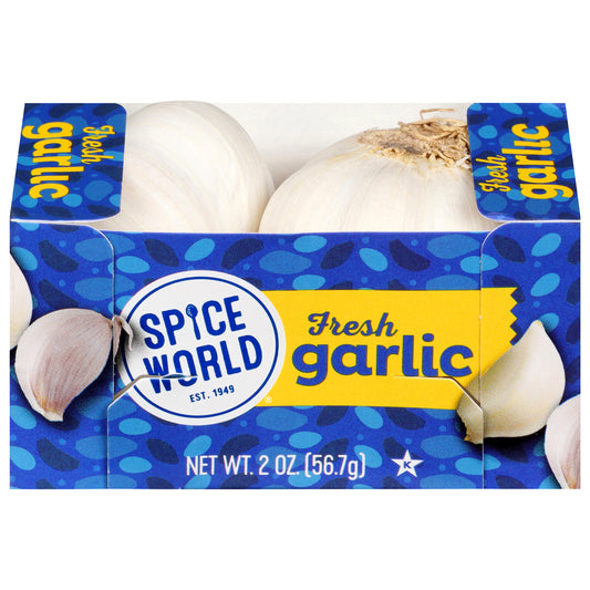 Spice World Fresh Garlic 2 oz