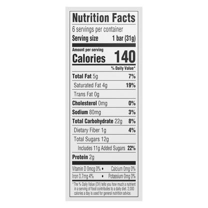 Food Club Dipped Chewy Chocolate Chip Granola Bars 6 ea