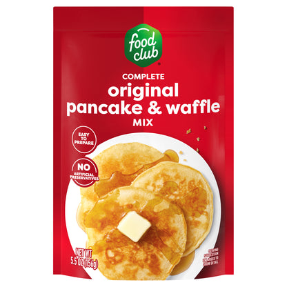 Food Club Complete Original Pancake & Waffle Mix 5.5 oz