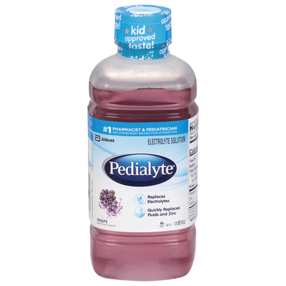 Pedialyte Grape Electrolyte Solution 1.1 qt