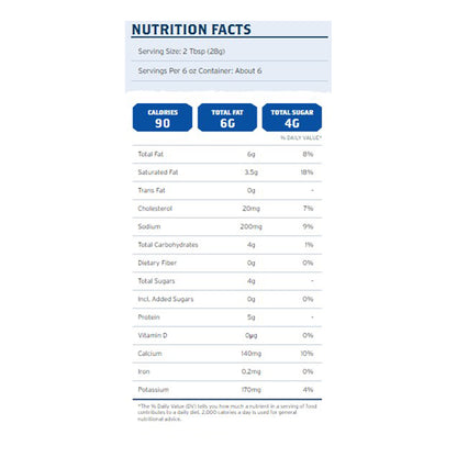 Kaukauna Sharp Cheddar Cheese Spread with Almonds 6 oz