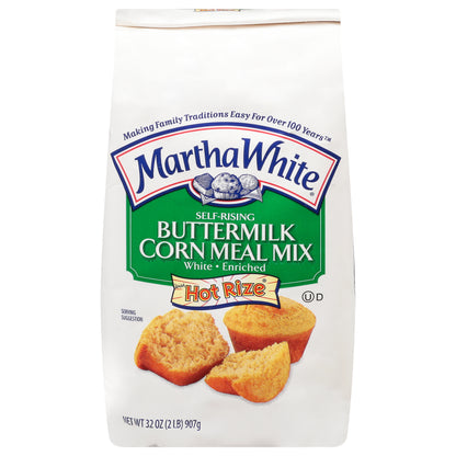 Martha White Self-Rising Hot Rize Buttermilk Corn Meal Mix 32 oz