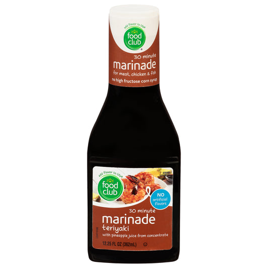 Food Club Teriyaki Marinade 12.25 fl oz