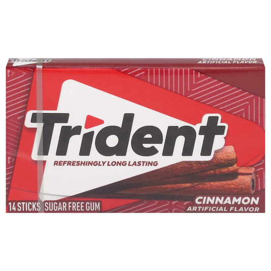 Trident Sugar Free Cinnamon Gum 14 ea