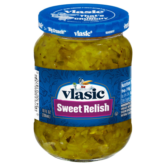 Vlasic Sweet Relish, Keto Friendly, 10 FL OZ