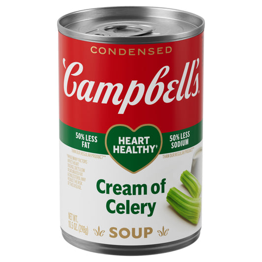 Campbell's® Condensed Heart Healthy Cream of Celery Soup, 10.5 oz Can