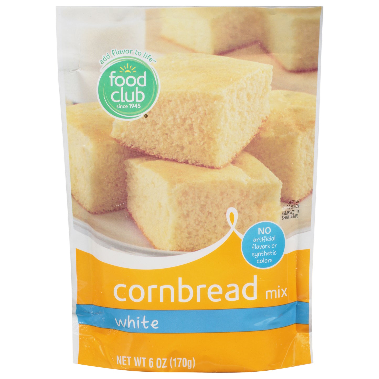 Food Club White Cornbread Mix 6 oz