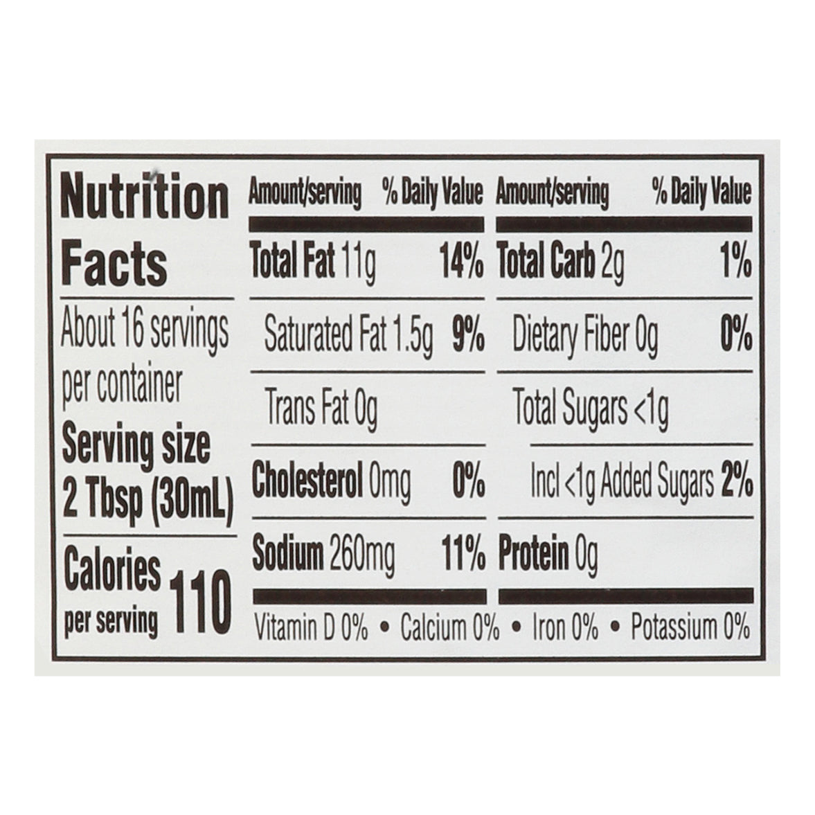 Food Club Peppercorn Ranch Dressing 16 fl oz