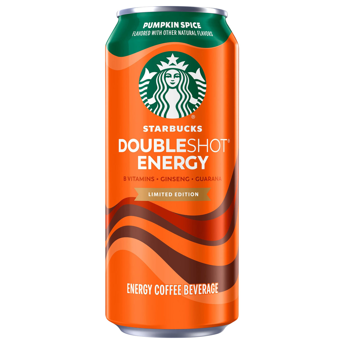 Starbucks Doubleshot Energy Coffee Beverage Pumpkin Spice, 15 Fl Oz