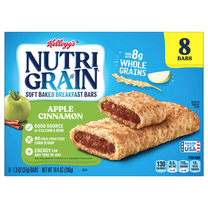 Nutri-Grain Apple Cinnamon Soft Baked Breakfast Bars