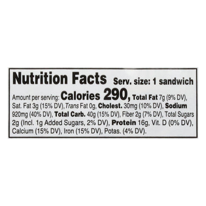 Deli Express Roast Beef & Cheese Sandwiches 4.3 oz
