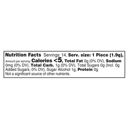ORBIT Gum Spearmint Sugar Free Chewing Gum, Single Pack, 14 Piece