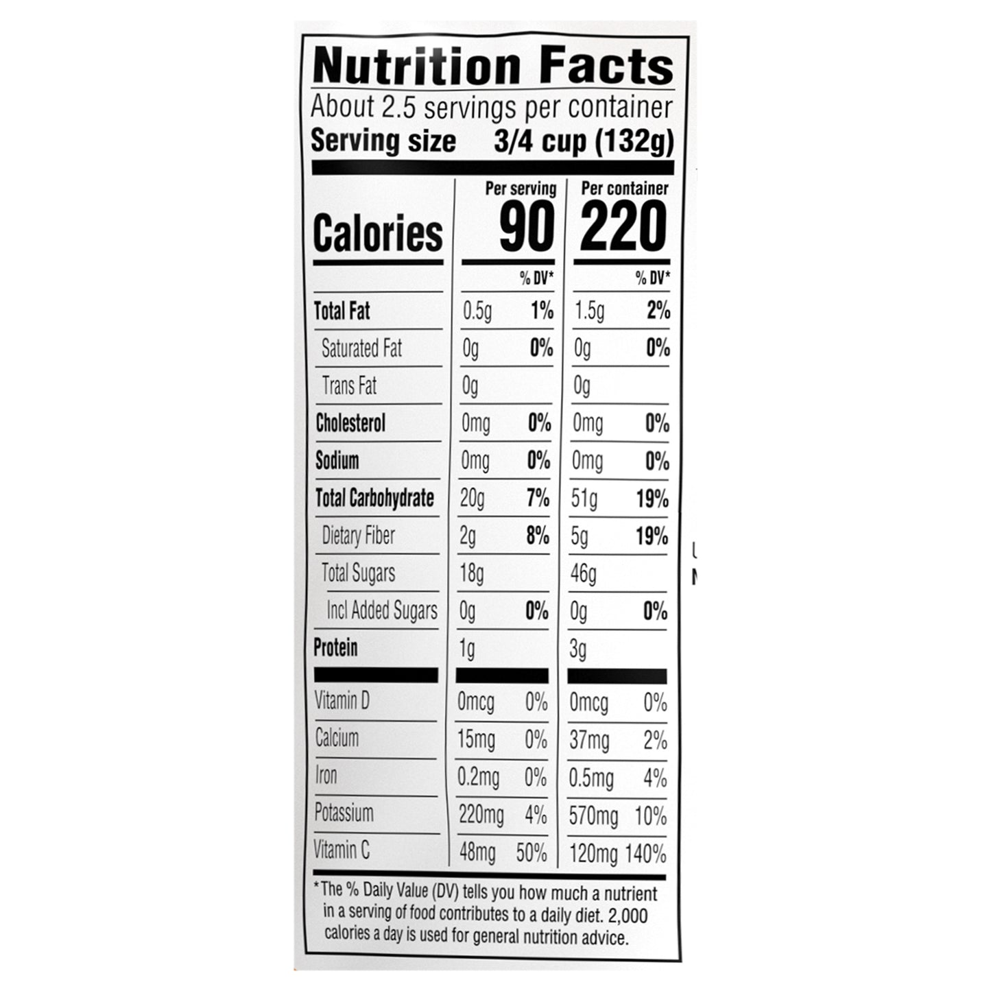 Food Club Mango Chunks 12 oz
