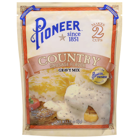 Pioneer Country Sausage Flavor Gravy Mix 2.75 oz