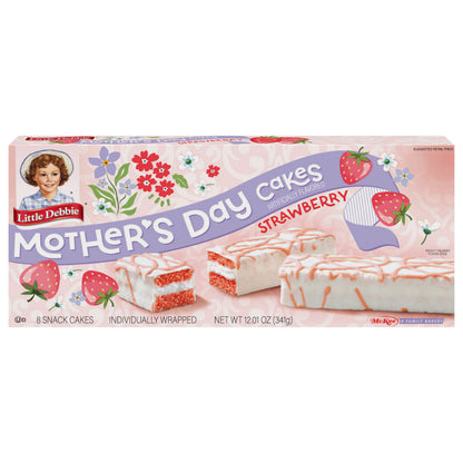 Snack Cakes, Little Debbie Family Pack Mother's Day Cakes (strawberry)