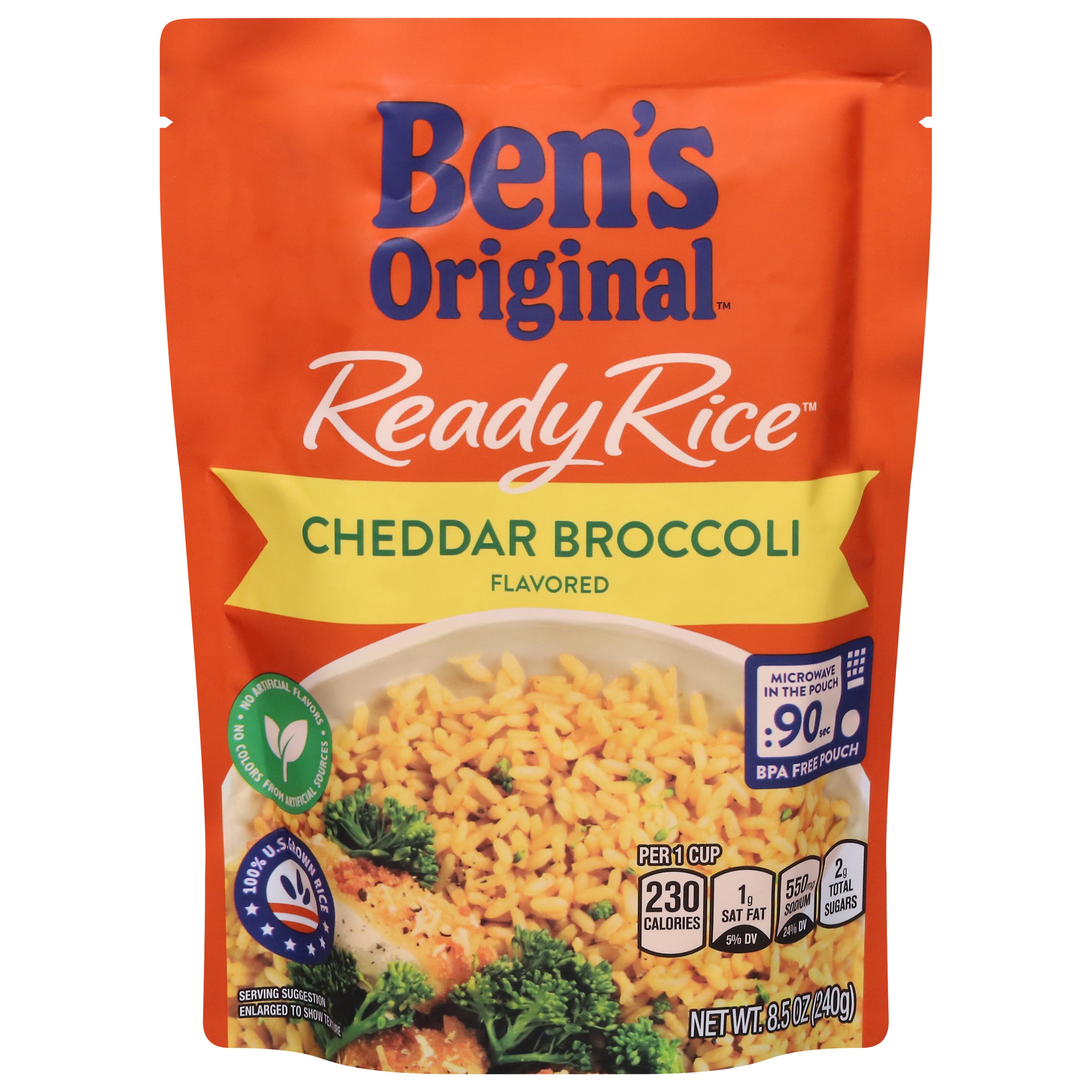 Ben s Original Ready Rice Cheddar Broccoli Flavored Rice 8 5 Oz Ben s Original Ready Rice Cheddar Broccoli Flavored Rice 8 5 Oz
