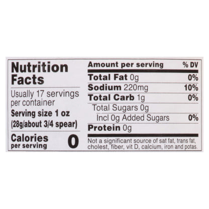 Food Club No Garlic Spears Dill Pickles 24 fl oz