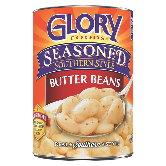 Glory Foods Seasoned Southern Style Butter Beans 15.5 oz